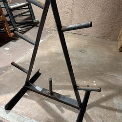 Standard weight rack