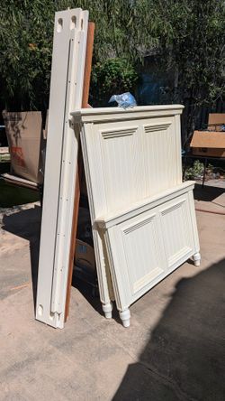 White Twin Bed Frame