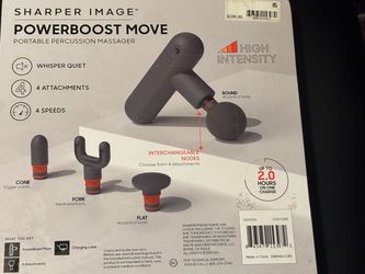 Sharper Image PowerBoost Move Percussion Massager