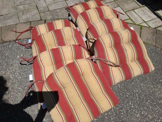 Solarium outdoor chair cushions