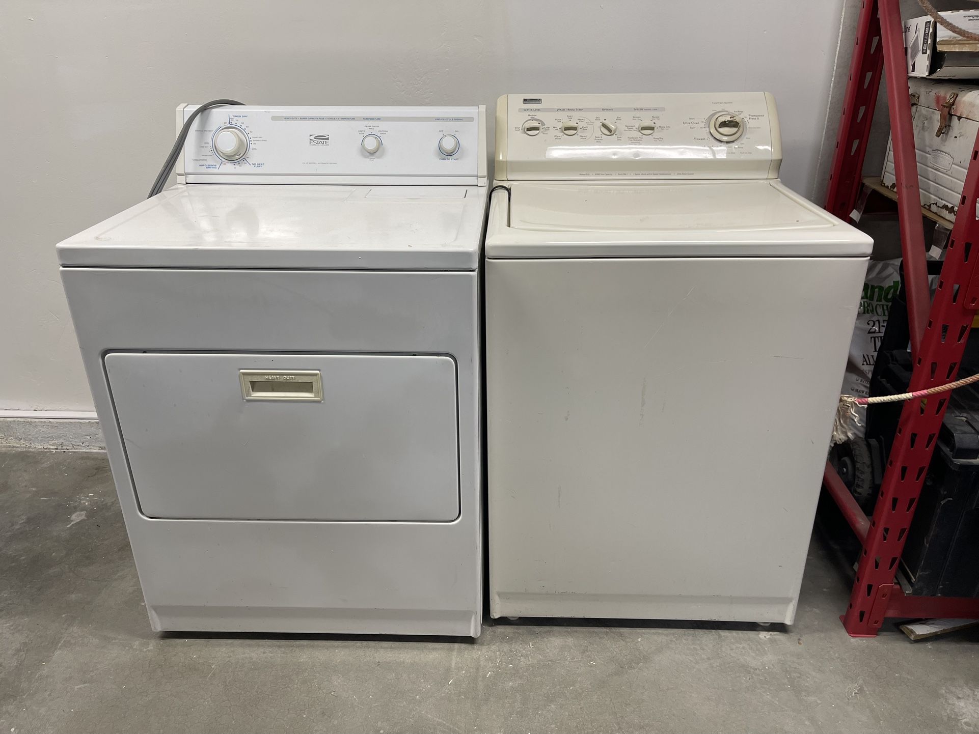 Washer & Dryer