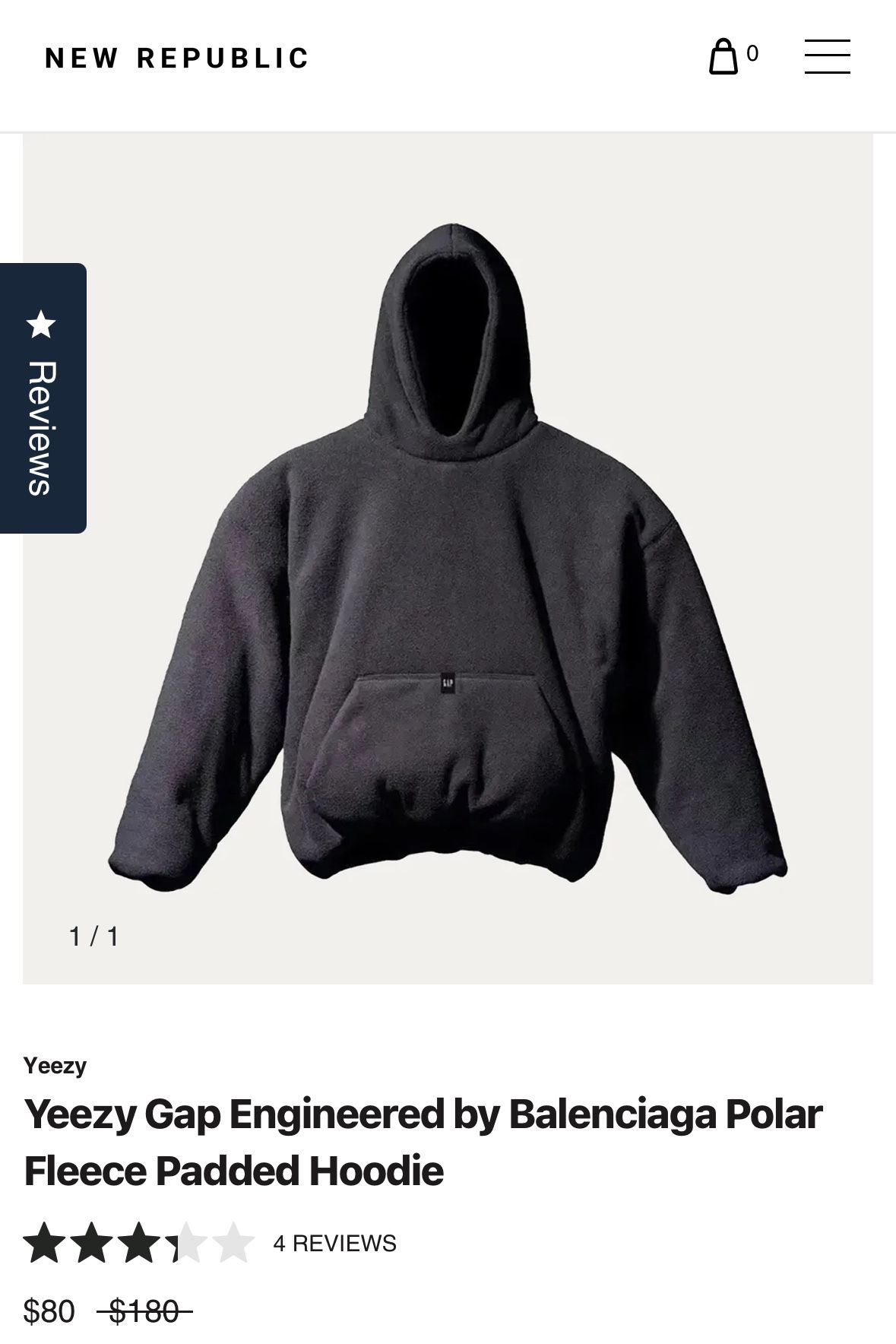 Yeezy Gap Polar Fleece