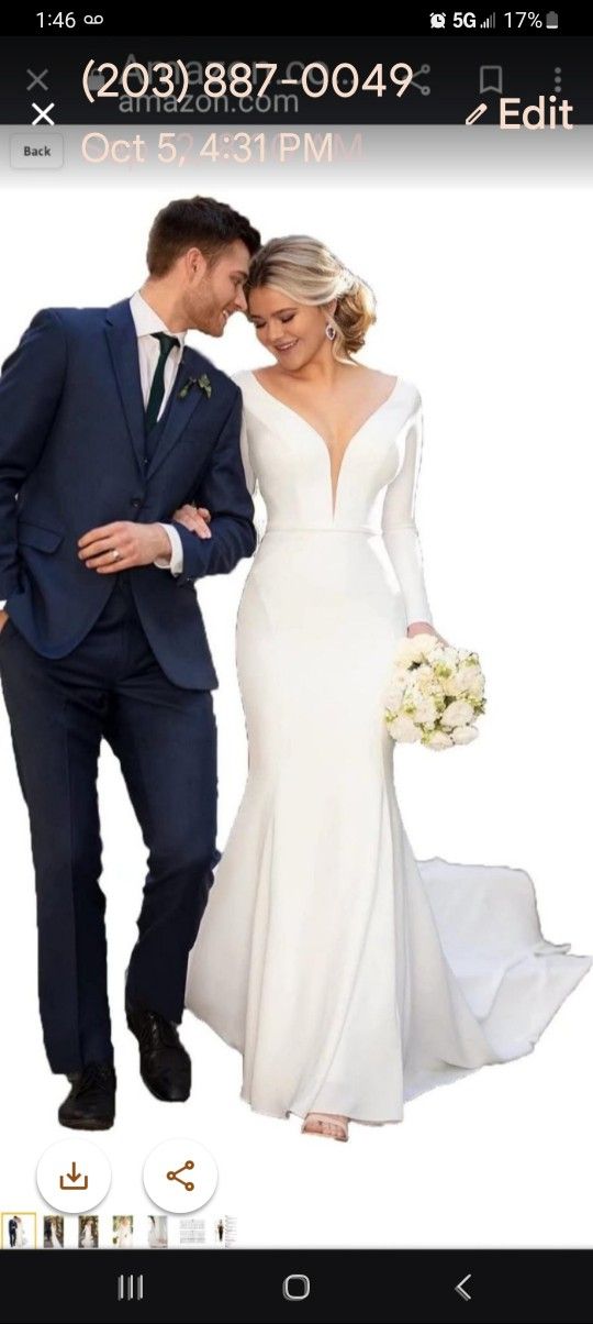 Brand NEW WEDDING DRESS NEVER WORN