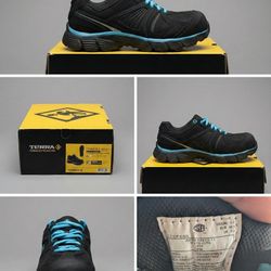 Terra Women's Work Sneakers - Size 8.5 (Metal Free/Composite Toe)