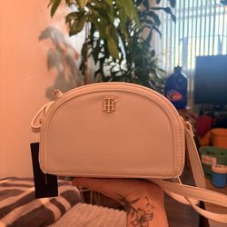 Tommy Hilfiger White Crossbody Purse