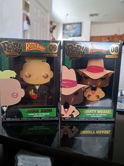 Pop pins smarty weasel & judge doom