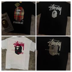 Shirts ape bape 45 each
