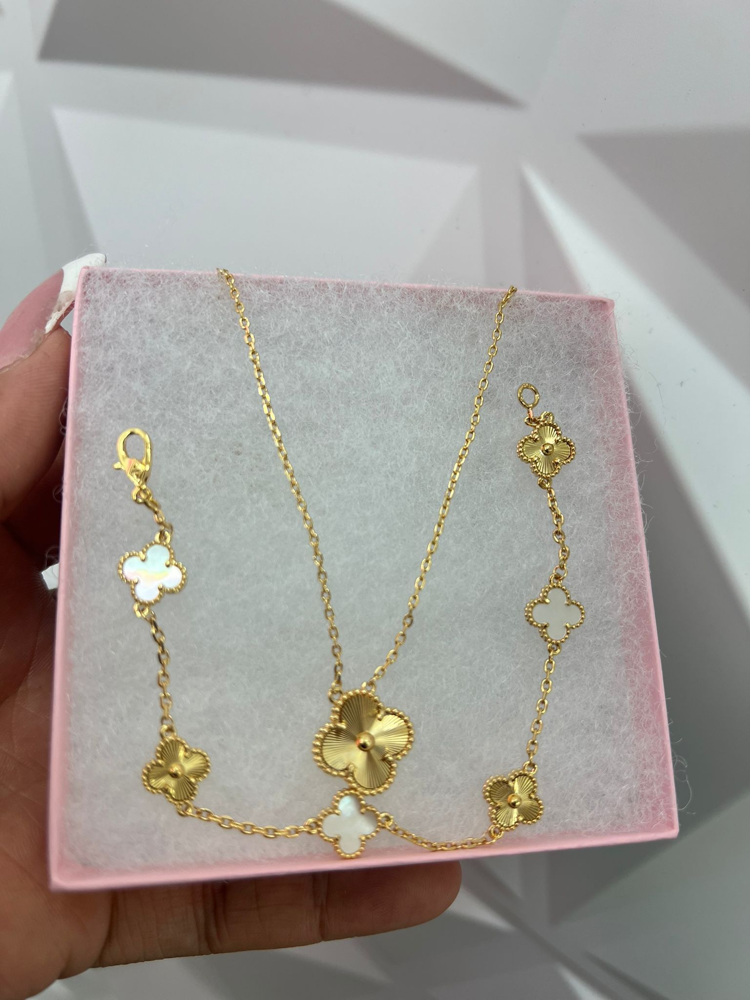 chain and bracelet set