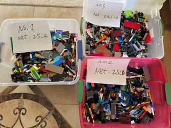 LEGO Bulk Brick bins - 25 Ibs Each