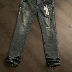 Purple Jeans Size 38 65$ Firm 