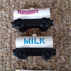 Thomas train, yoplait & milk tankers