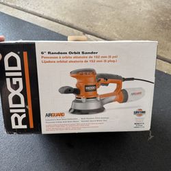 Rigid 6” Orbit Sander