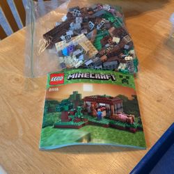 Lego Minecraft 21115 Complete Set No Box