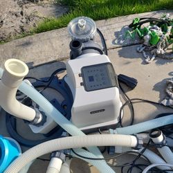 Intex Salt Water Pump And Sand Filter