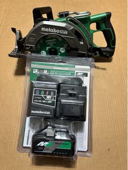 Metabo HPT Multi- Volt 7-1/4 In Circular Saw  Kit