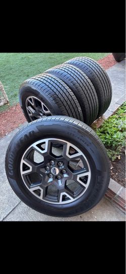 Ford f150 stock wheels like new tires