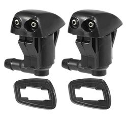 2 Windshield Washer Nozzle Dual Holess Front L/R Fits Toyota Corolla 1988-1997