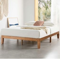Full Sized Bed Frame - Mattress Included If Desired