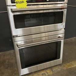GE Stainless Steel Microwave Oven Combo