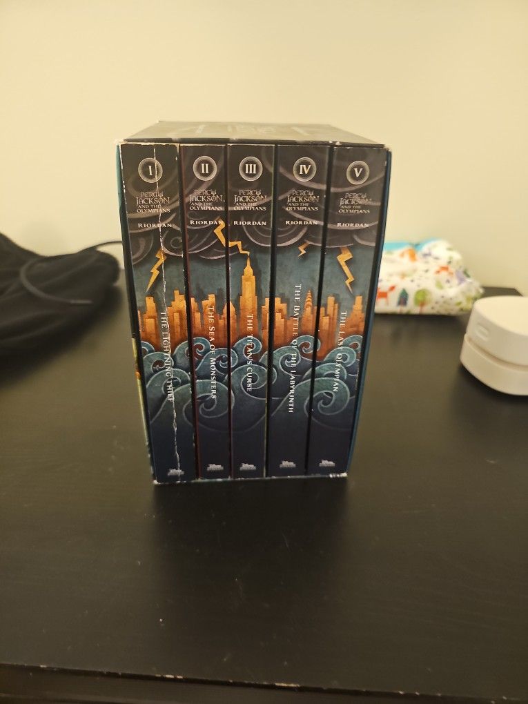 Percy Jackson And The Olympians. Complete Box Series