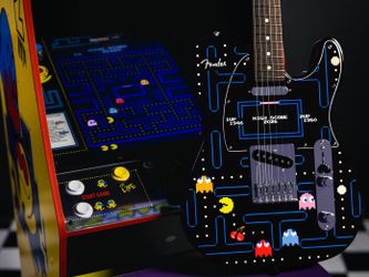 Limited edition Fender telecaster Pac-Man edition