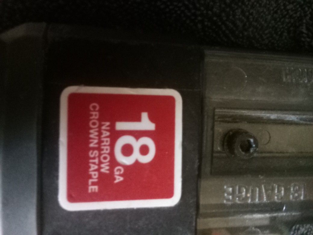 18 Gage Narrow Crown Staple And Brad Bailer Air Gun Make Me Offer No Low Ballers