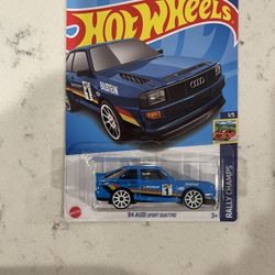 Hot Wheels 84 Audi Sport Quattro HTF 