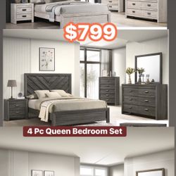 Queen Bedroom Set‼️