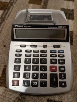 Canon P23-DHV-3 12-Digit Printing Calculator