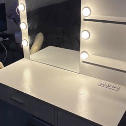 White Vanity