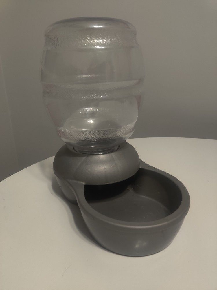 Water Bottle & Dish 