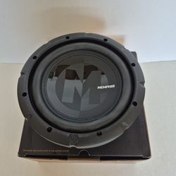 MEMPHIS ( 1 ) 8 INCH 2 OR 4 OHM SELECTABLE VOICE COIL CAR SUBWOOFER 400 WATTS