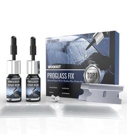 Windshield Chip Repair Kit, 2026 New Upgrade Crack Repair-2 bottles 