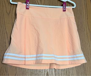 New w/ Tags Calia By Carrie Underwood Truelight Peach Golf Skirt Skort Size 6