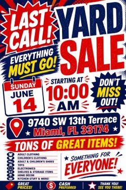 Yard Sale Today