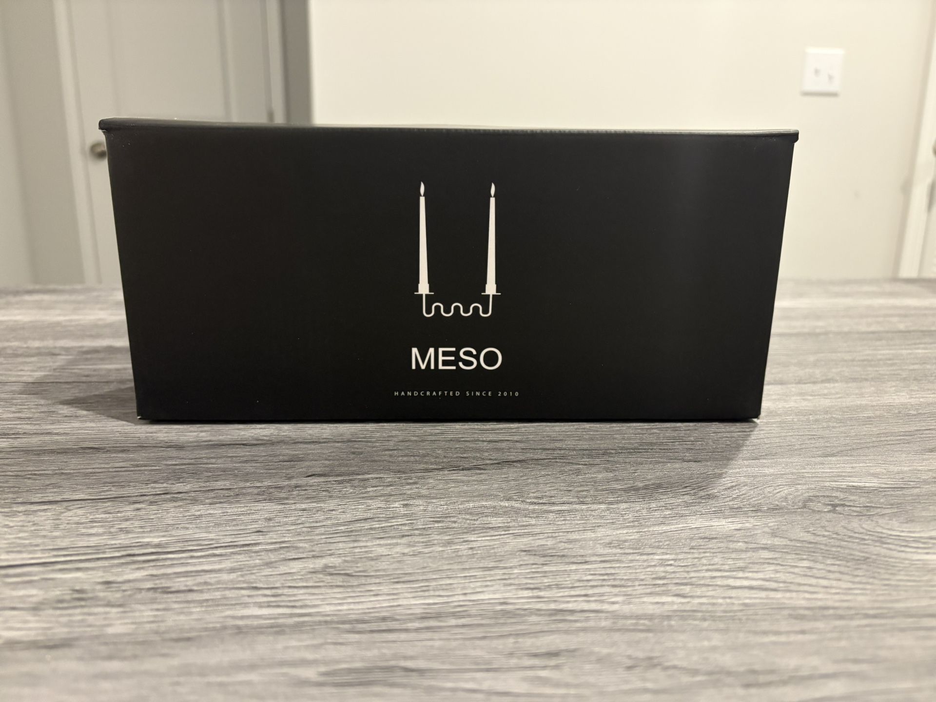 Meso Goods - Helen White Candle Holder