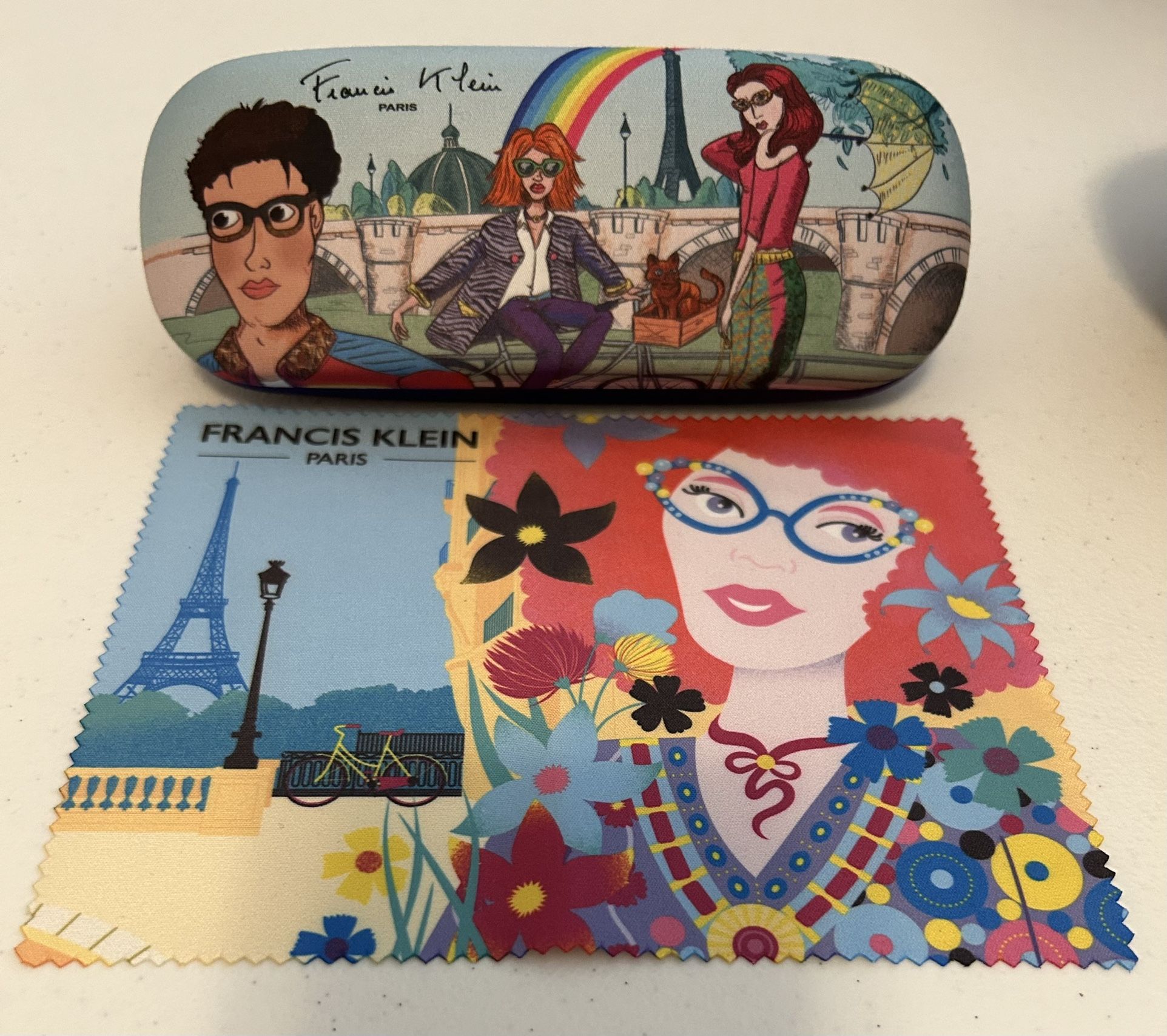 FRANCIS KLEIN Eyeglass Case