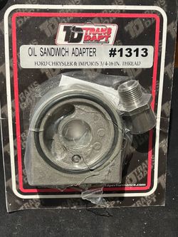 oil sandwich adapter
