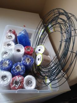 Wreath and new supplies