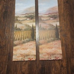 A Set Of Two Wall Pictures