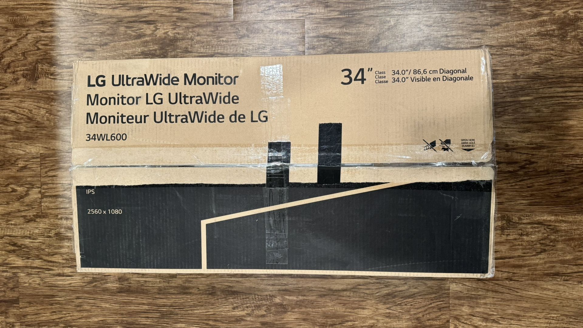 LG 34” Ultrawide Monitor 34WL600