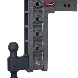 Gen Y Hitch Mega Duty 32000 lb Drop Hitch w/ Pintle lock 12" Offset, 2.5" shank