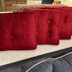 Cushions - set of 4 (16” X 16”)