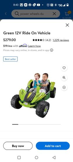 Dune Racer 12v Power Wheel