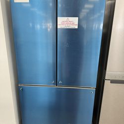 New Open Box 36” Viking - French Door Refrigerator - Stainless Steel