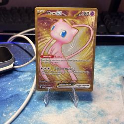 Mew EX (Metal card) 151 Pokemon TCG