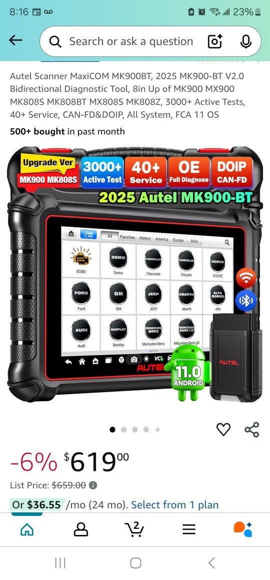 Autel Mk900bt