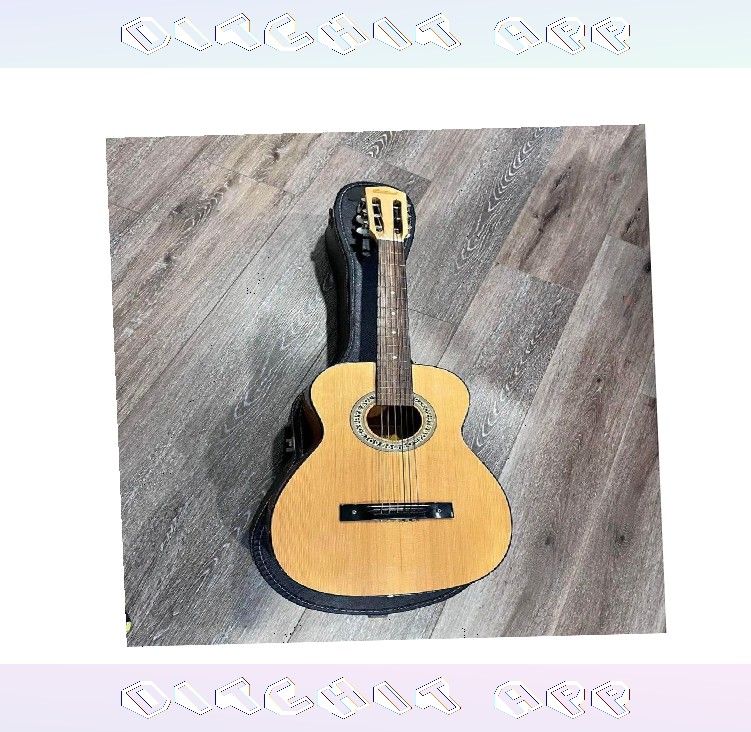 Acoustic Guitar Amazing Sound and Classic Design simply same