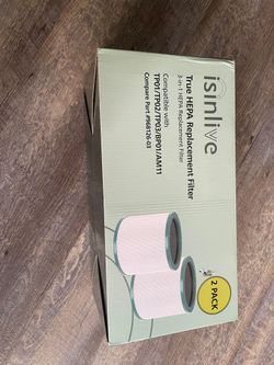 iSinlive True HEPA Replacement Filter 1 Pack