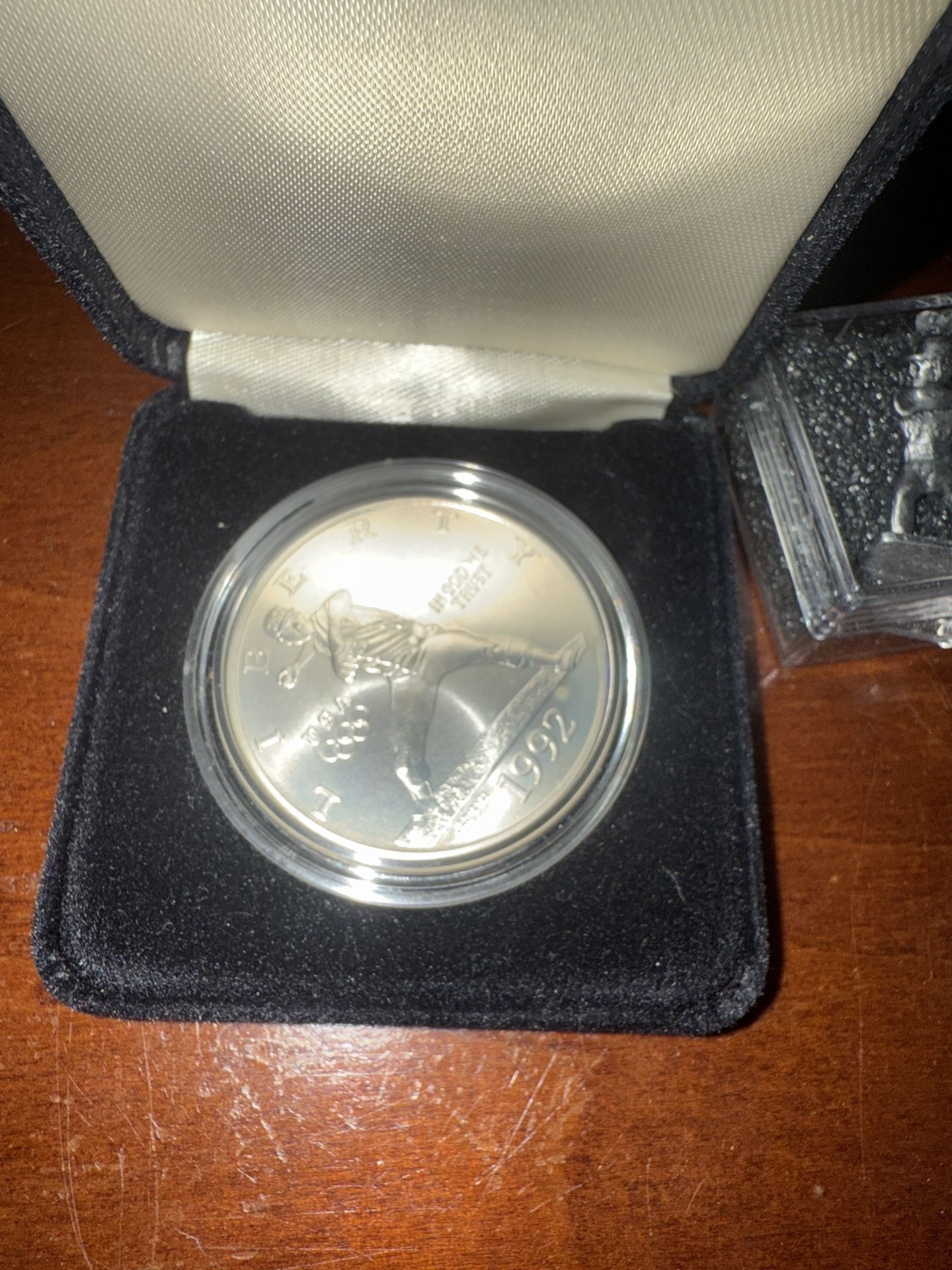1992 Olympic Silver Dollar – Nolan Ryan (With COA)
